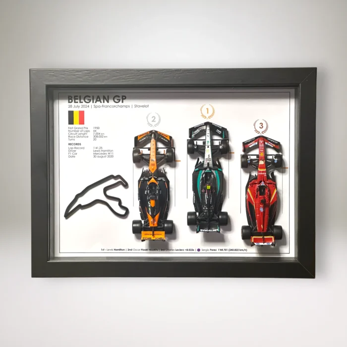 Podium 3D des Grands Prix F1 2024