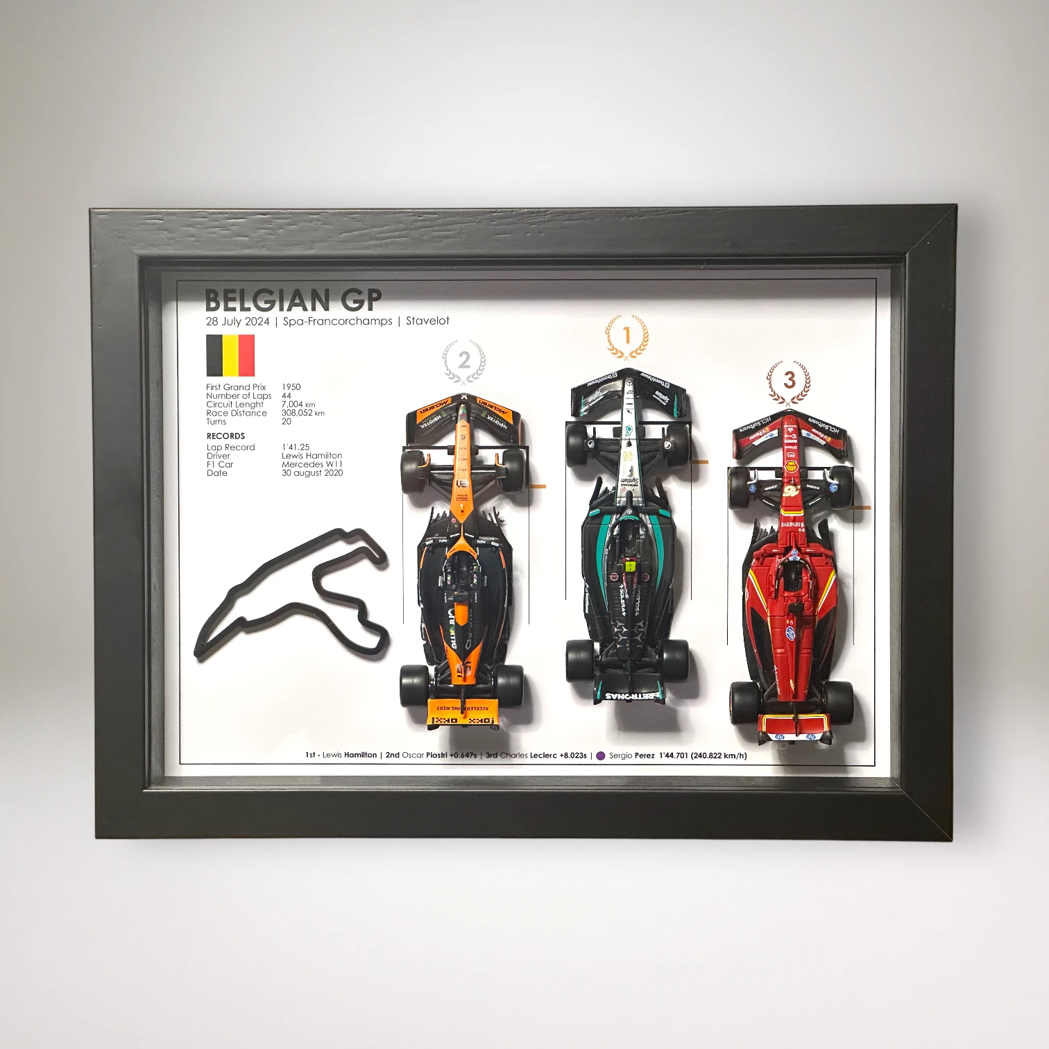 Podium 3D des Grands Prix F1 2024 1 Podium 3D des Grands Prix F1 2024