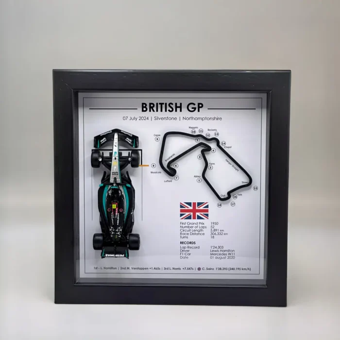 Mercedes W15 Lewis Hamilton Silverstone 2024