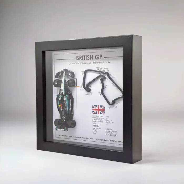 Mercedes W15 Lewis Hamilton Silverstone 2024