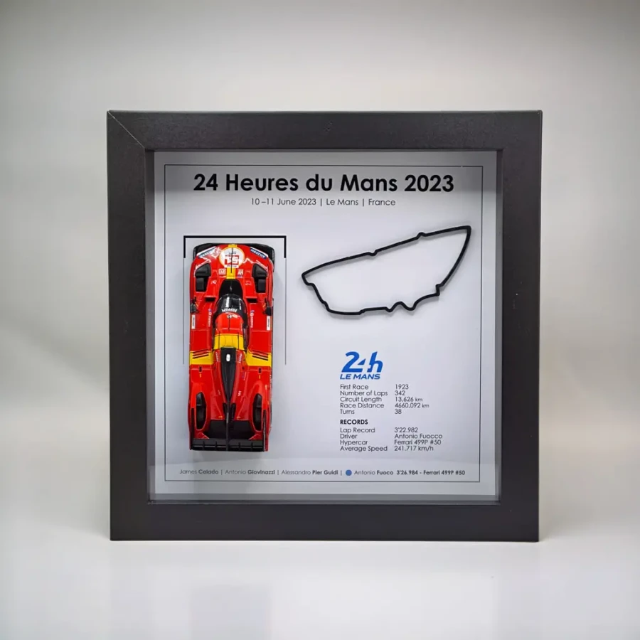 Ferrari 499P 51 24H du Mans 2023 Winner