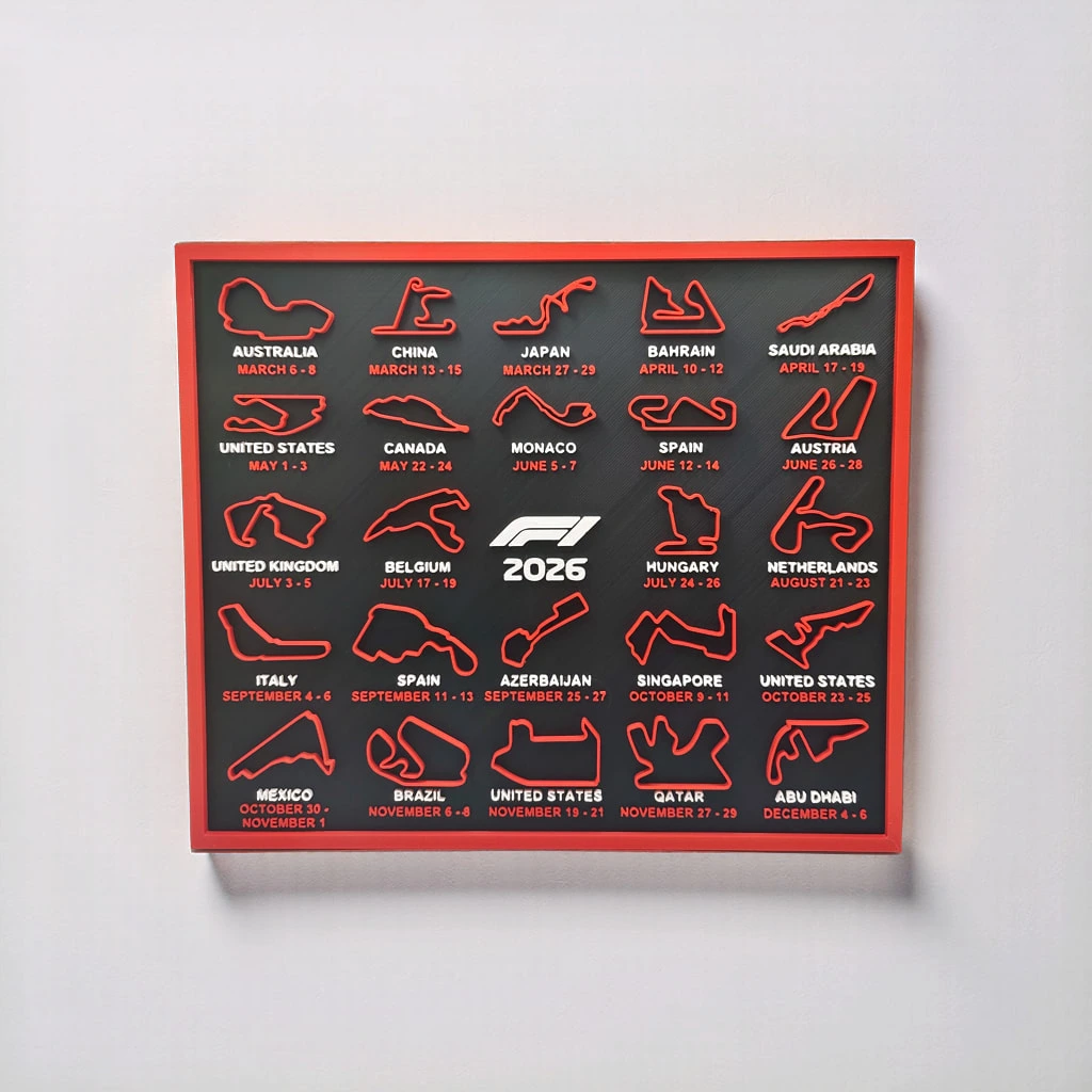 Calendrier F1 2026