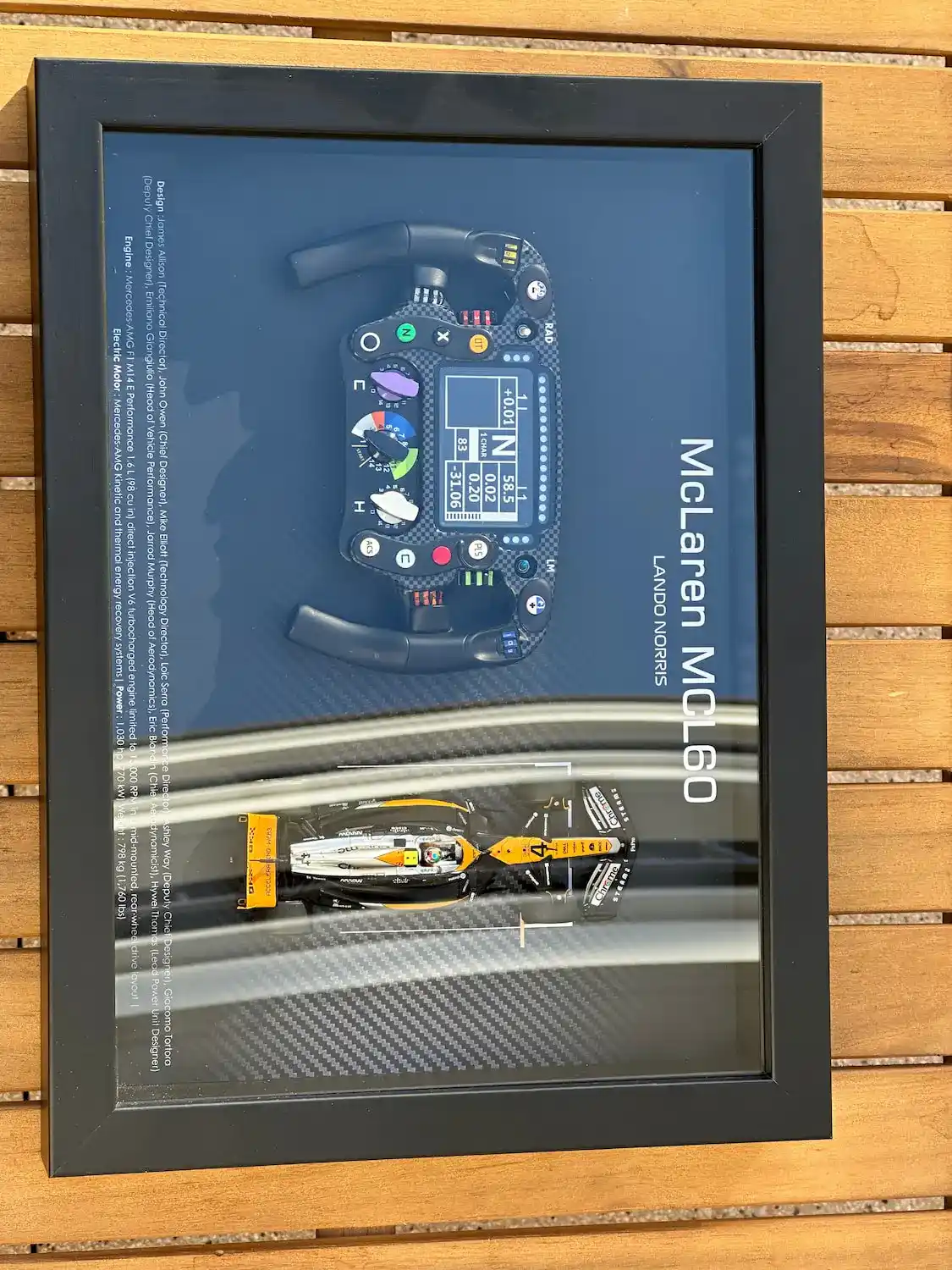 McLaren MCL60 - Volant & Monoplace de Lando Norris - Édition Limitée 4 McLaren MCL60 - Volant & Monoplace de Lando Norris - Édition Limitée – Image 4
