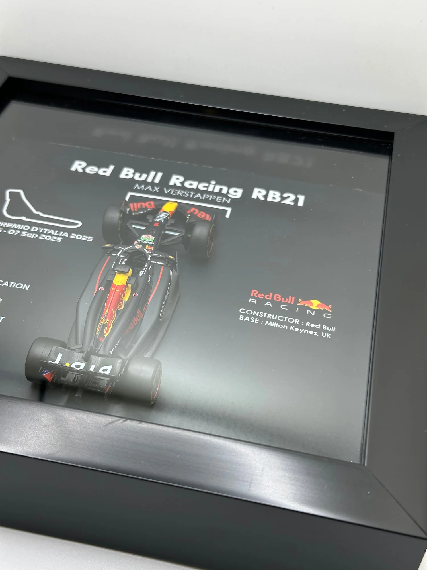 Max Verstappen Red Bull RB21 - Monza 2025 4 Max Verstappen Red Bull RB21 - Monza 2025 – Image 4
