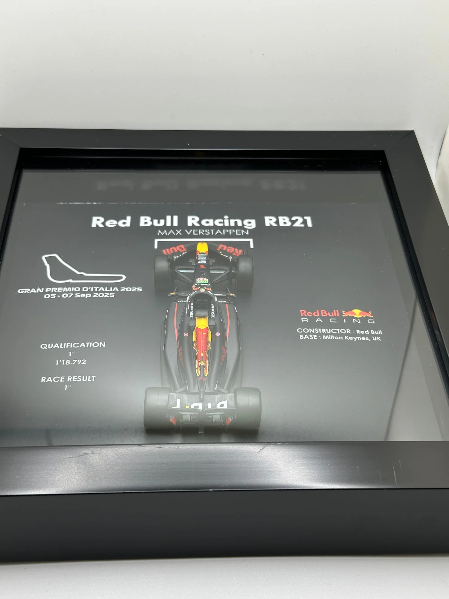 Max Verstappen Red Bull RB21 - Monza 2025 3 Max Verstappen Red Bull RB21 - Monza 2025 – Image 3