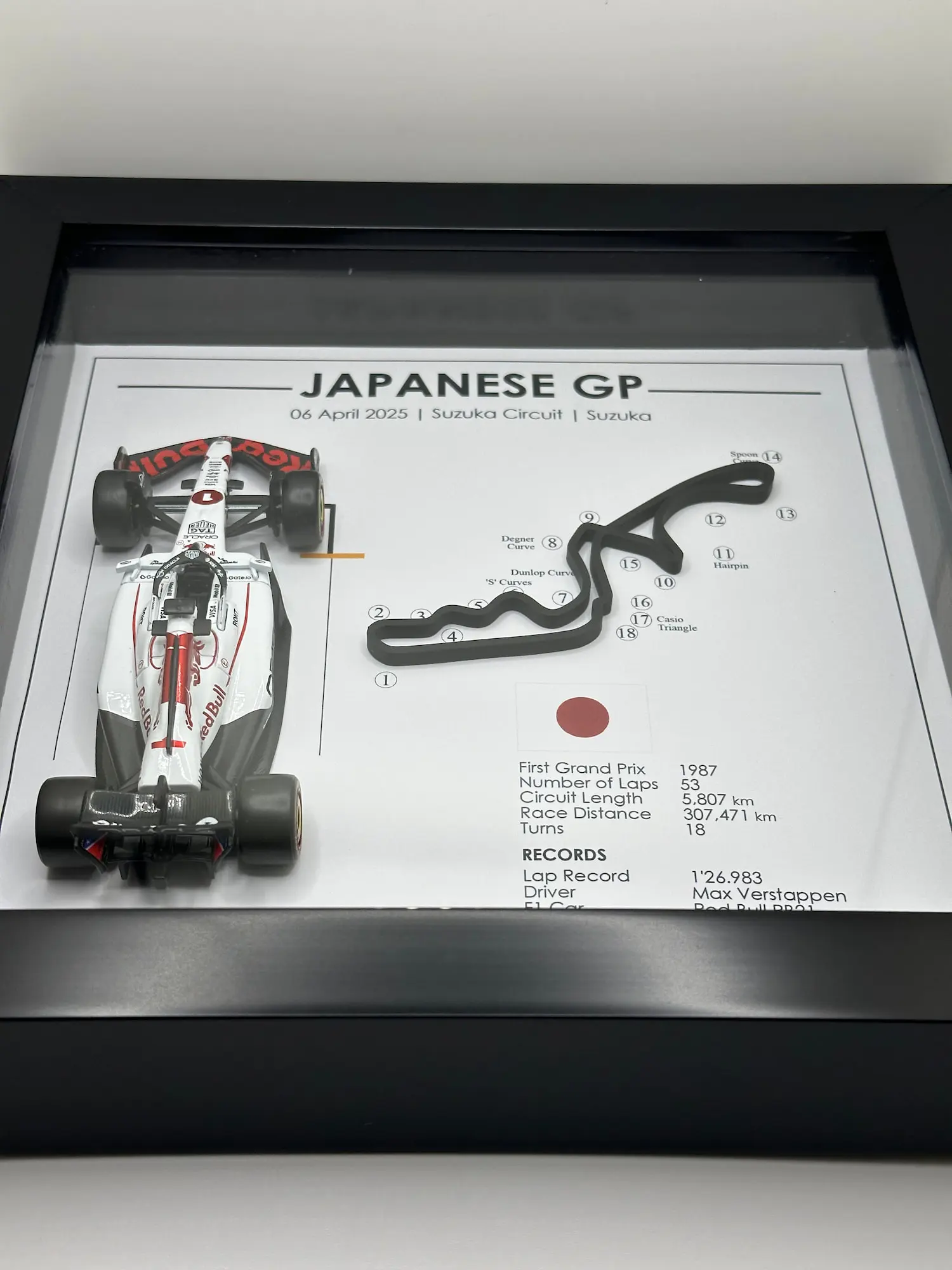 GP Japon 2025 - Victoire de Max Verstappen - RB21 Honda Edition 3 GP Japon 2025 - Victoire de Max Verstappen - RB21 Honda Edition – Image 3