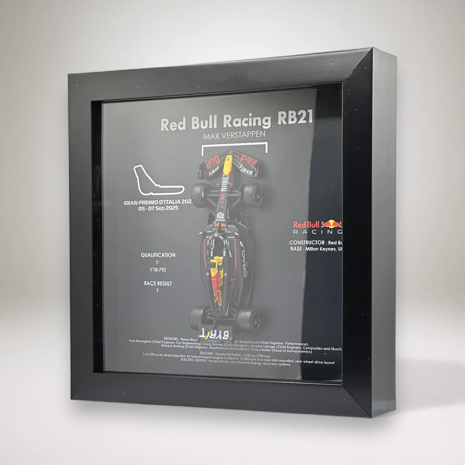 Max Verstappen Red Bull RB21 - Monza 2025 2 Max Verstappen Red Bull RB21 - Monza 2025 – Image 2
