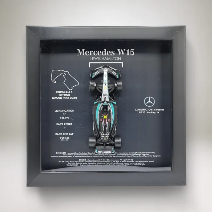 Mercedes-AMG W15 de Lewis Hamilton - Grand Prix de Silverstone 2024