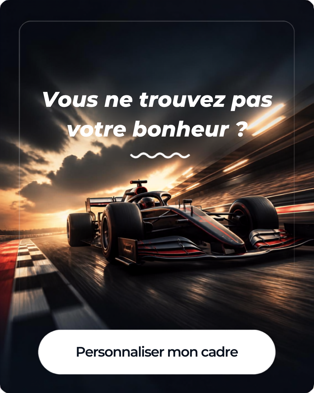 Personnaliser mon cadre