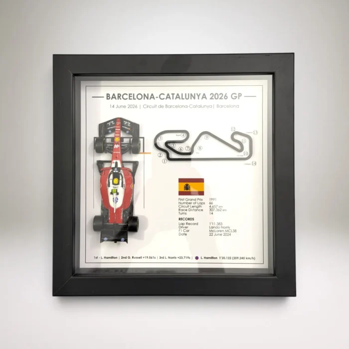 Première victoire de Lewis Hamilton avec Ferrari #44 - Barcelone 2026 - Ferrari SF-26
