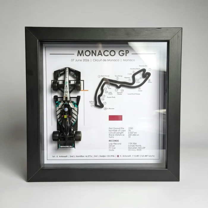 Kimi Antonelli #12 GP F1 Monaco 2026 Mercedes W17